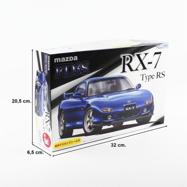 Fujimi ID-36 03942 Mazda FD3S RX-7 Type RS - Görsel 5