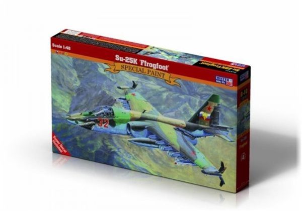 Mistercraft G010 1/48 Su-25K (Kurbağa Bacağı) Savaş Uçağı Plastik Model Kiti