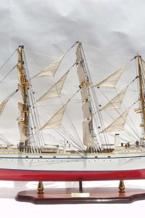 Gianhien Ts0032P80 Gorch Fock II Ahşap Hazır Yelkenli Gemi Maketi