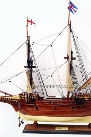 Gianhien Ts0065P Mayflower Ahşap Hazır Yelkenli Gemi Maketi