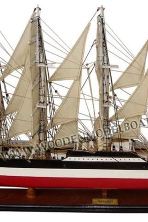 Gianhien Ts0068P60 Preussen Ahşap Hazır Yelkenli Gemi Maketi