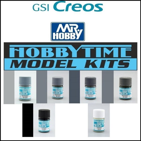 Hobbytime Gunze Nato Hıll 2 Camo Boya Seti-6 Adet 10 Ml. - Görsel 2