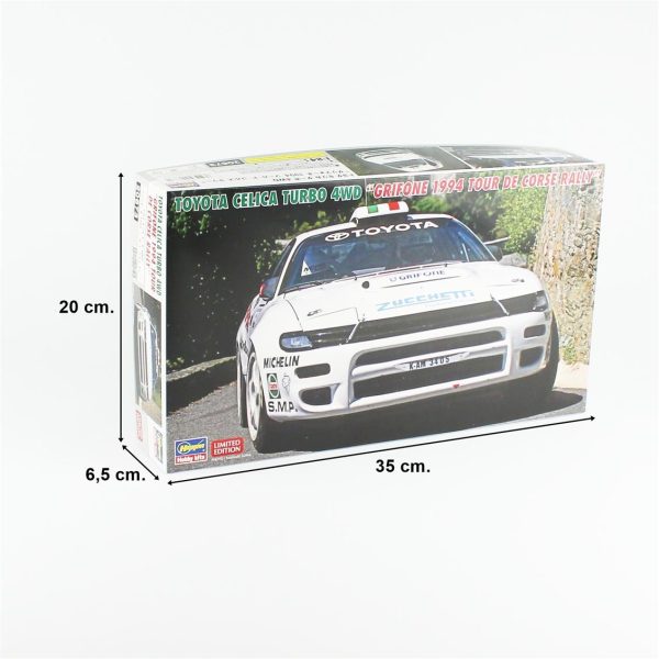 Hasegawa 20673 Toyota Celica Turbo 4WD - Görsel 5