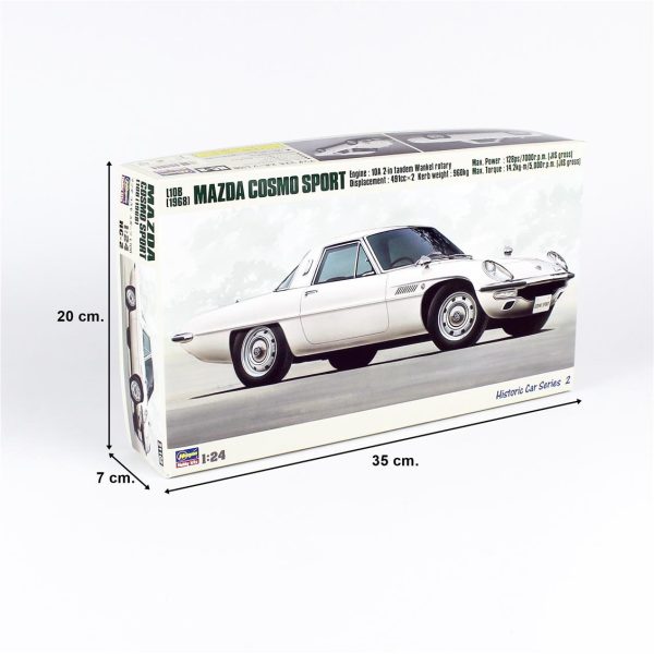Hasegawa HC2 21102 Mazda Cosmo Sport L10B - Görsel 5