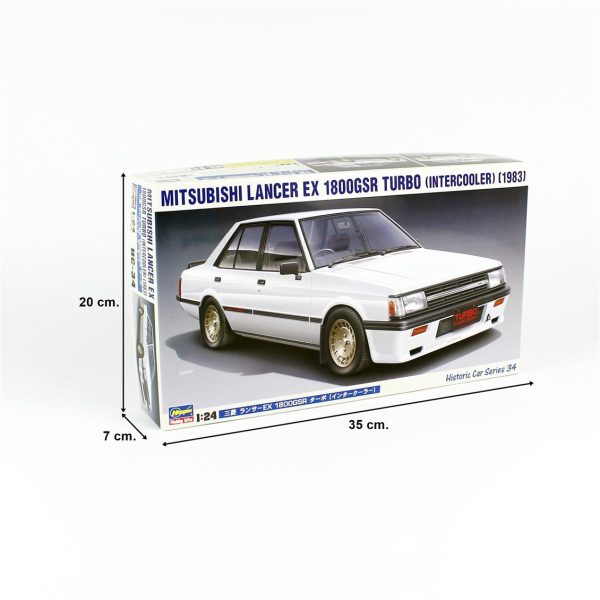 Hasegawa HC34 21134 Mitsubishi Lancer EX 1800GSR Turbo - Görsel 5