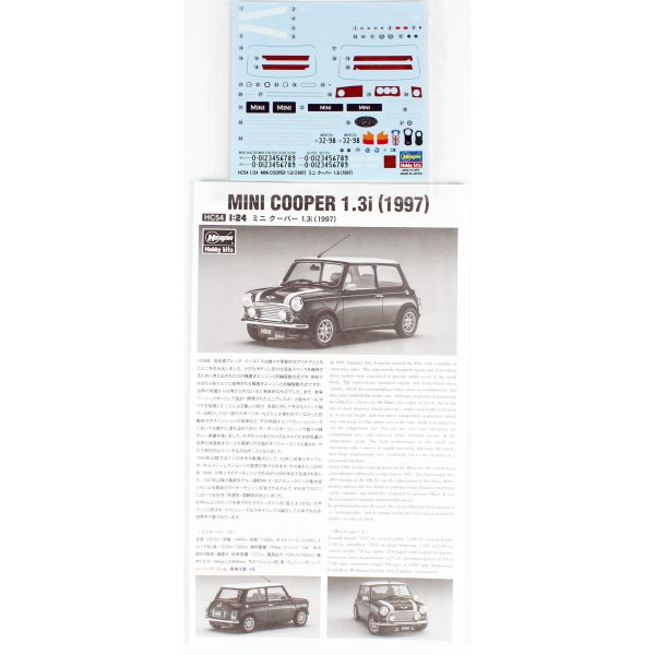 Hasegawa HC54 21154 Mini Cooper 1.3i - Görsel 4