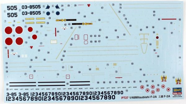 Hasegawa PT27 7227 Mitsubishi F-2A - Görsel 4