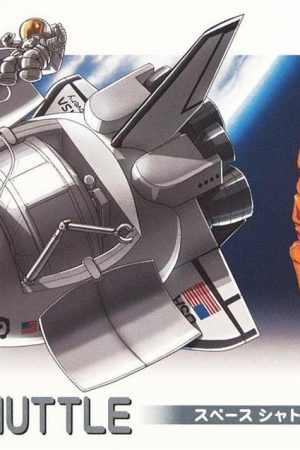 Hasegawa TH6 60106 Space Shuttle Uzay Mekiği (Eggplane Serisi)