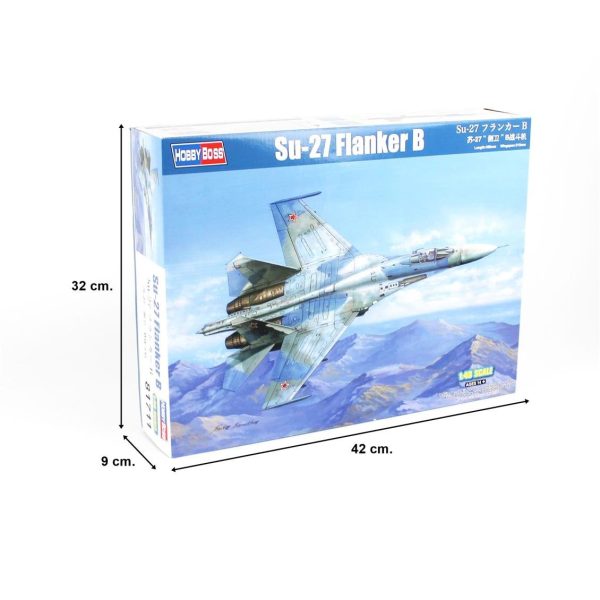HobbyBoss 81711 Su-27 Flanker B - Görsel 5