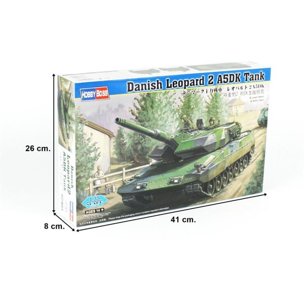 HobbyBoss 82405 Danish Leopard 2A5DK Tank - Görsel 5