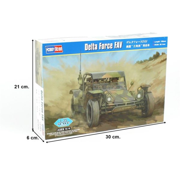 HobbyBoss 82406 Delta Force FAV - Görsel 5