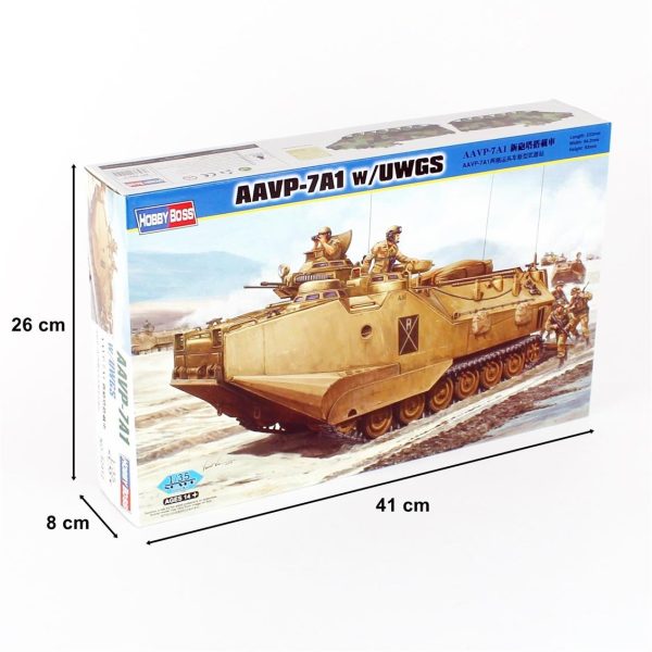 Hobbyboss 82412 AAVP-7A1 Amfibi Hücum Aracı - Görsel 5