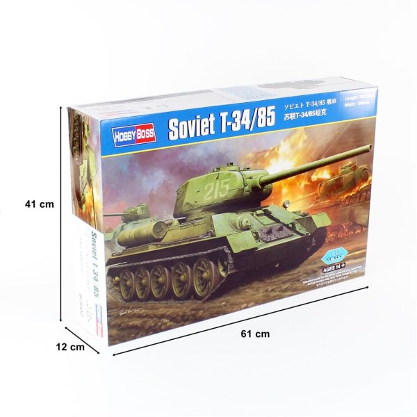 HobbyBoss 82602 Sovyet T-34/85 Tankı - Görsel 5
