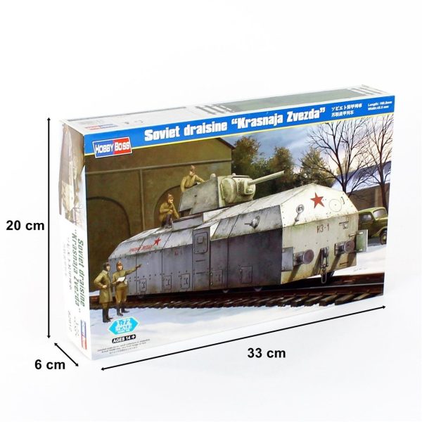 HobbyBoss 82912 Sovyet Zırhlı Treni - Görsel 5