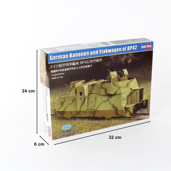 HobbyBoss 82925 Alman BP42 Top ve - Görsel 5