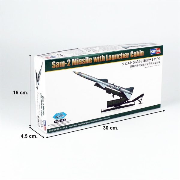 HobbyBoss 82933 Fırlatıcı Kabinli SAM-2 Füzesi - Görsel 5