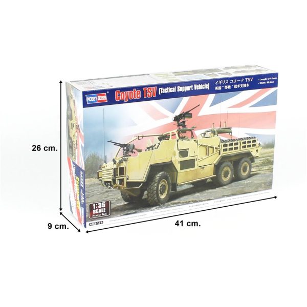 HobbyBoss 84522 Coyote TSV Takdik Destek Aracı - Görsel 5