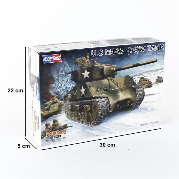 HobbyBoss 84805 M4A3 - Görsel 5