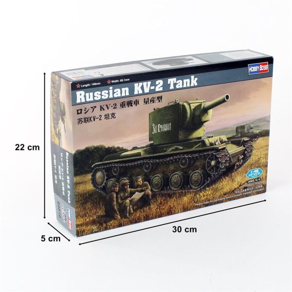 HobbyBoss 84816 Rus KV-2 Tankı - Görsel 5