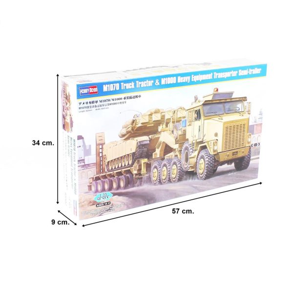 HobbyBoss 85502 M1070/M1000 HETS Tank Taşıyıcı - Görsel 5