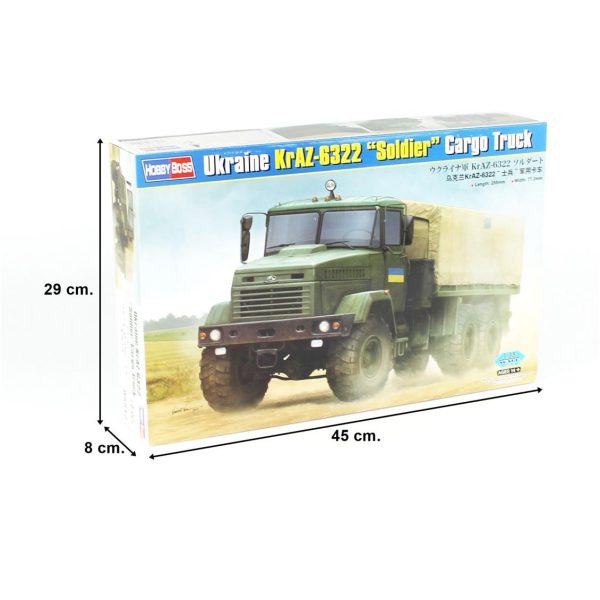 HobbyBoss 85512 Ukraine KrAZ-6322 - Görsel 5