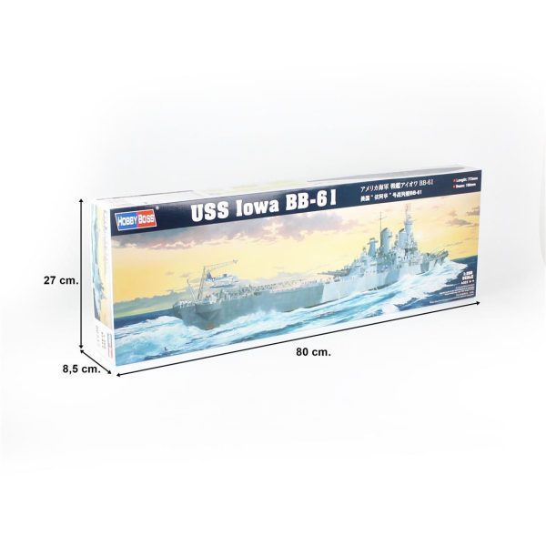 HobbyBoss 86517 USS Iowa BB-61 - Görsel 4