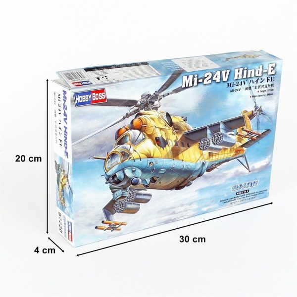 HobbyBoss 87220 Mi-24V Hind-E - Görsel 5