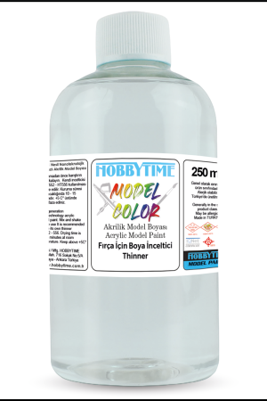 Hobbytime 552 250 ml. Fırça için Boya İnceltici (Thinner)