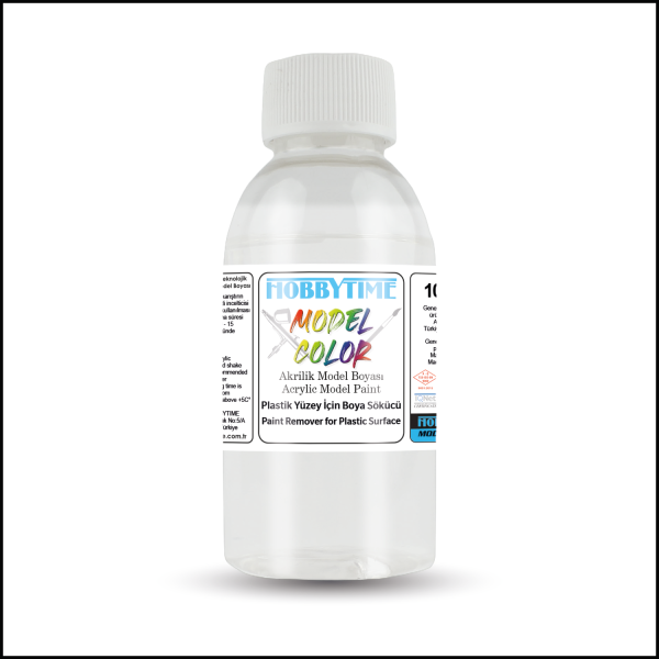 Hobbytime 561 50 ml. Plastik Yüzey İçin Akrilik Boya Sökücü (Acrilic Paint Remover for Plastic Surface)