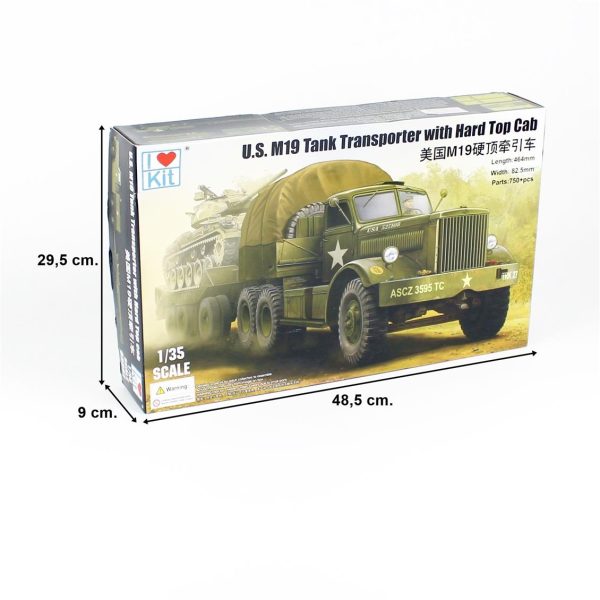 I Love Kit 63501 M19 Sürücü Kabinli Tank Taşıyıcı - Görsel 5