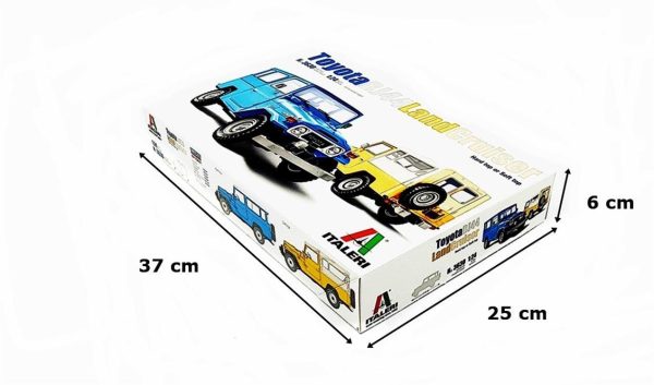 Italeri 3630S Toyota Land Cruiser BJ-44 Soft Top / Hard Top Jeep - Görsel 4