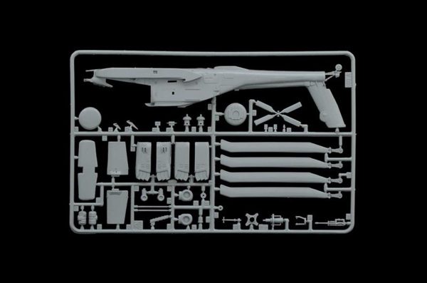 AH-64D Apache Longbow Askeri Helikopter Plastik Maket Seti