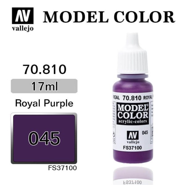 Vallejo 70810 18 ml. (45) Royal Purple-Matt