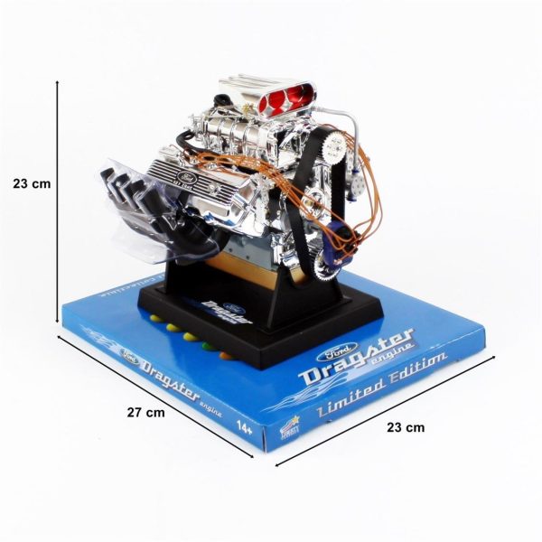 Liberty Classics 84029 Top Fuel 427 Ford Cid SOHC Dragster Motoru - Görsel 5