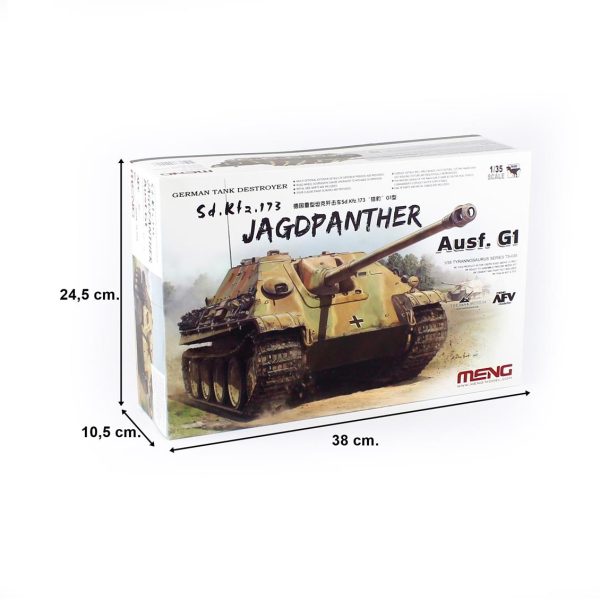 Meng TS-039 Alman Sd.Kfz.173 Jagdpanther G1 Anti Tankı - Görsel 5