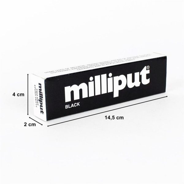 Milliput 02 Siyah Tip Çift Bileşenli Epoksi Putty Macun - 2x56=112 Gram - Görsel 2