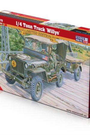 Mistercraft D299 1/72 1/4 Ton Kamyon (Willys) Askeri Araç Plastik Model Kiti