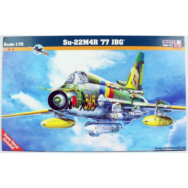 Mistercraft E012 1/72 Su-22 M4R (77 JBG) Savaş Uçağı Plastik Model Kiti