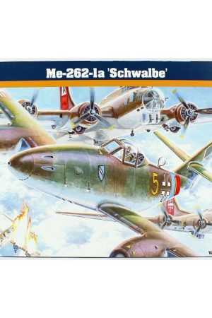 Mistercraft E060 1/72 Me-262-1A  (Schwalbe) Savaş Uçağı Plastik Model Kiti