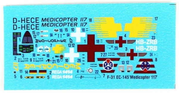 Mistercraft F031 EC-145 Medicopter 117 - Görsel 3