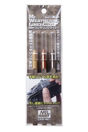 Mr.Hobby PP-202 Çamur Görüntüsü için Eskitme Kalemi