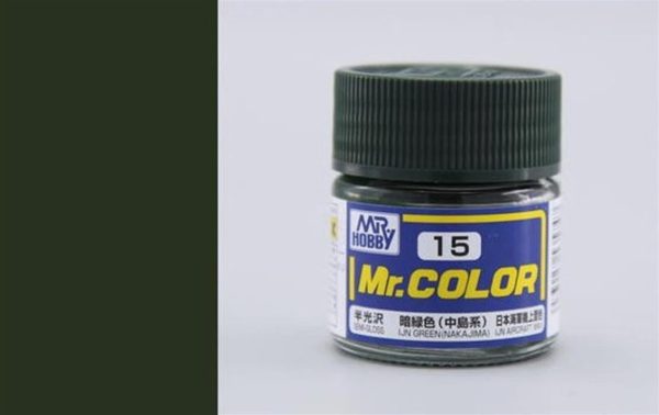 Mr.Hobby C-015 10 ml. IJN Green (Nakajima)