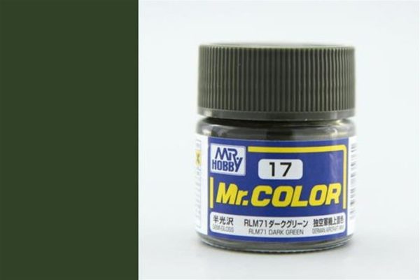 Mr.Hobby C-017 10 ml. RLM71 Dark Green