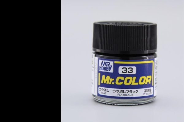 Mr.Hobby C-033 10 ml. Flat Black