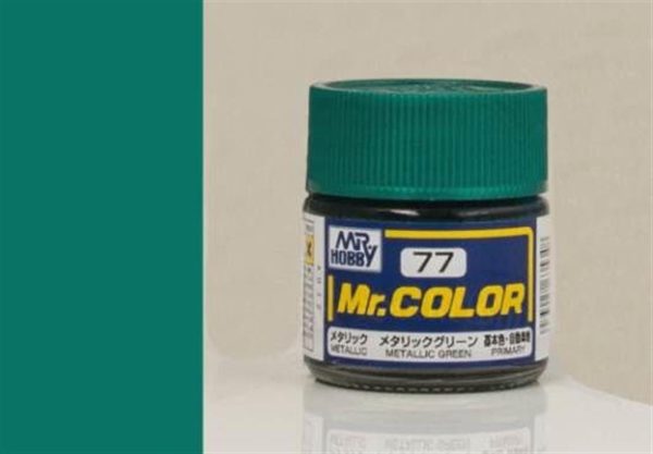 Mr.Hobby C-077 10 ml. Metallic Green