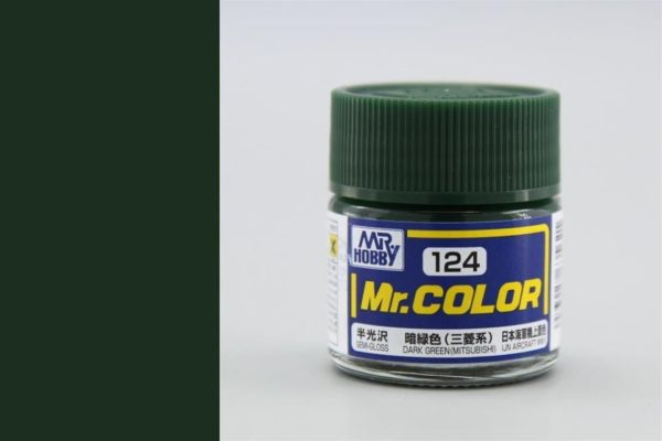 Mr.Hobby C-124 10 ml. Dark Green (Mitsubishi)