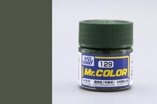 Mr.Hobby C-129 10 ml. Dark Green (Nakajima)