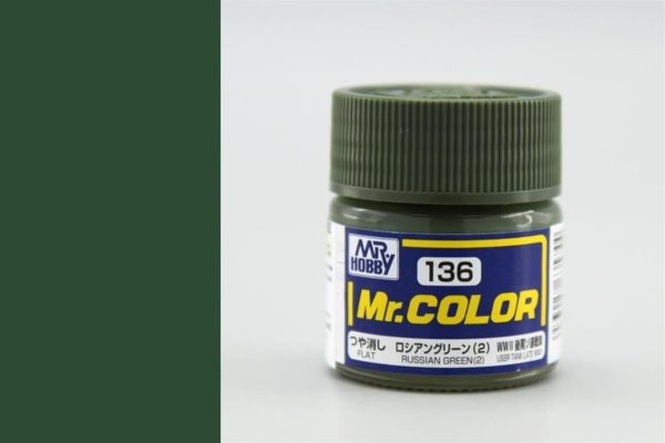 Mr.Hobby C-136 10 ml. Russian Green (2)