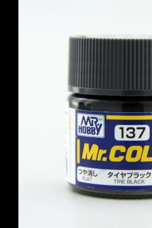 Mr.Hobby C-137 10 ml. Tire Black