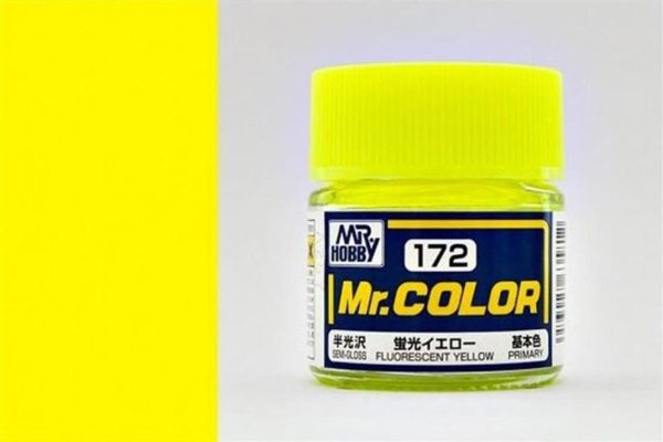 Mr.Hobby C-172 10 ml. Fluoerscent Yellow